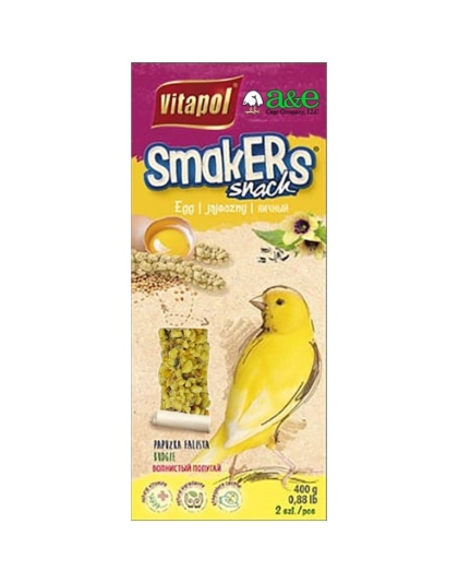A&E Cage Company Smakers Canary Egg Treat Sticks - 2 count