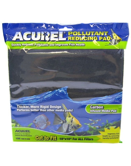 Acurel Pollutant Reducing Pad - Carbon Infused - 18" Long x 10" Wide