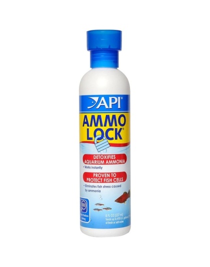 API Ammo Lock Ammonia Detoxifier for Aquariums - 8 oz (Treats 474 Gallons)