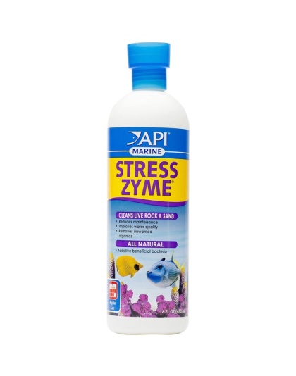 API Marine Stress Zyme Bacterial Cleaner - 16 oz