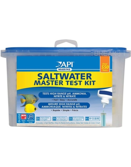 API Saltwater Master Test Kit - 550 Tests