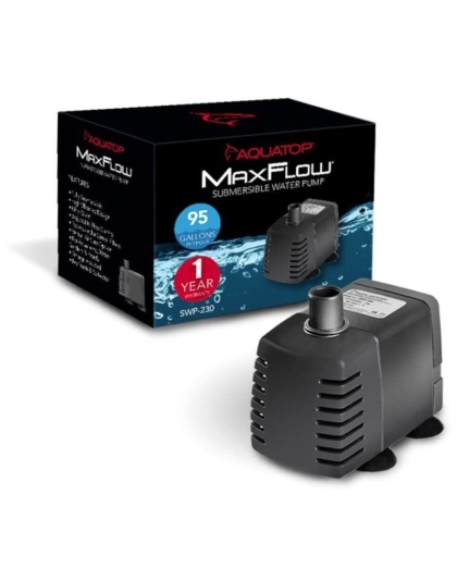 Aquatop Max Flow Submersible Pump - SWP-230 (95 GPH)