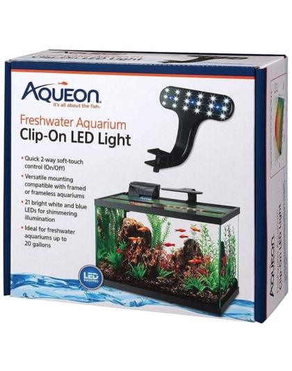 Aqueon Freshwater Aquarium Clip-On LED Light - 1 Count