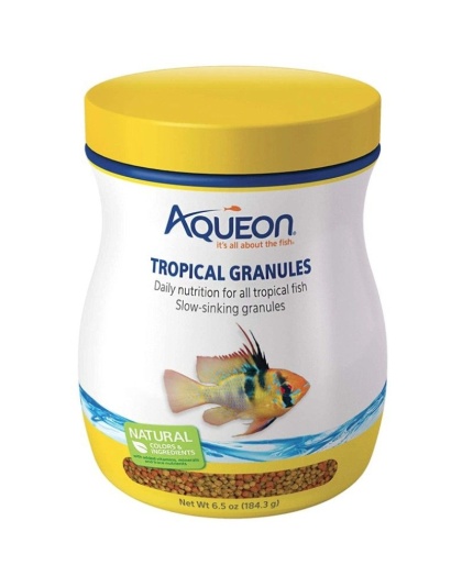 Aqueon Tropical Granules Fish Food - 6.5 oz