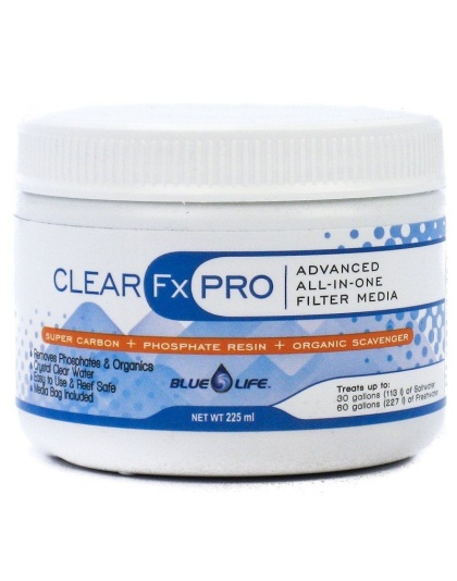Blue Life Clear FX Pro Filter Media - 225 ml