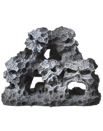 Exotic Environments Mountain Skull Pile Aquarium Ornament - Small - (6.5"L x 4"W x 4.75"H)
