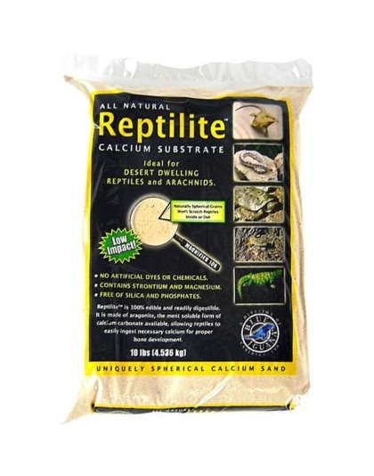 Blue Iguana Reptilite Calcium Substrate for Reptiles - Aztec Gold - 40 lbs - (4 x 10 lb Bags)