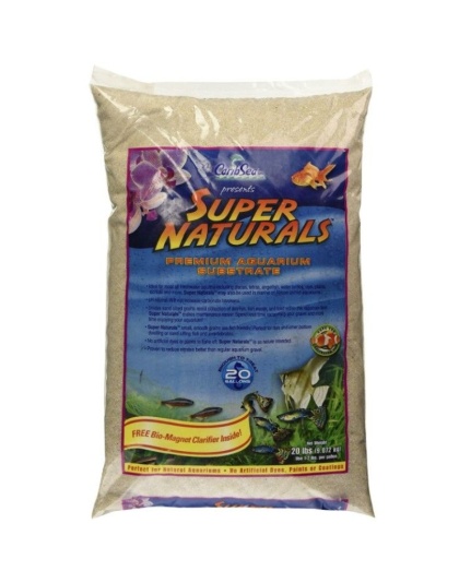 CaribSea Super Naturals Freshwater Substrate Crystal River - 20 lbs