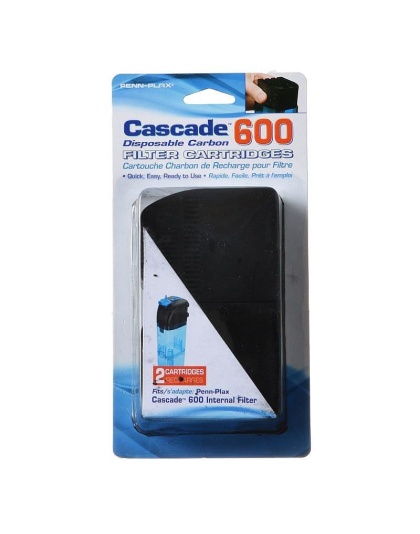 Cascade Internal Filter Disposable Carbon Filter Cartridges - Cascade 600 (2 Pack)