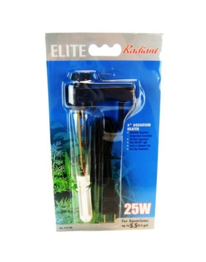 Elite Radiant Mini Aquarium Heater - 25 Watts (6" Long)