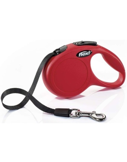 Flexi Classic Red Retractable Dog Leash - X-Small 10' Long