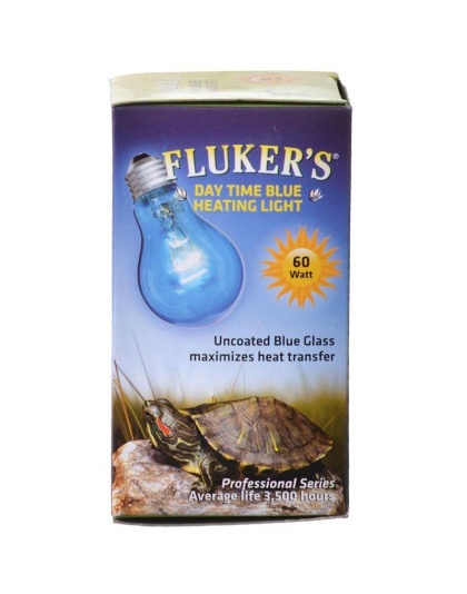 Flukers Professional Series Daytime Blue Heating Light - 60 Watt