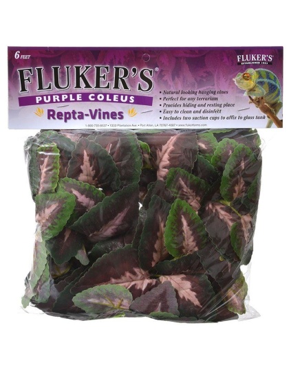 Flukers Purple Coleus Repta-Vines - 6' Long