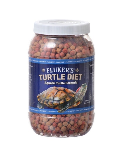 Flukers Turtle Diet for Aquatic Turtles - 8 oz