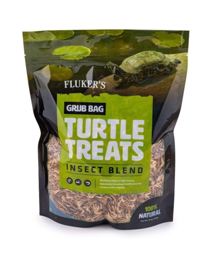 Flukers Grub Bag Turtle Treat - Insect Blend - 12 oz