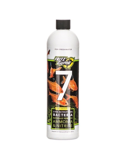 Fritz Zyme 7 - Live Nitrifying Bacteria for Freshwater - 16 oz - (Treats 80 Gallons)