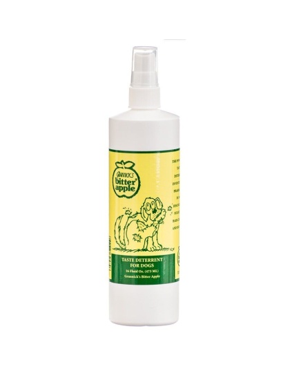 Grannicks Bitter Apple Deterrent for Dogs - 16 oz Spray Bottle