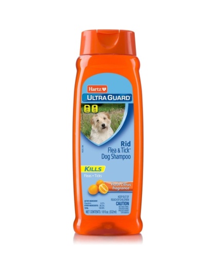 Hartz UltraGuard Citrus Rid Flea & Tick Shampoo - 18 oz