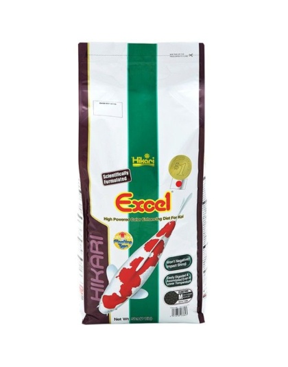 Hikari Excel Koi Food - Medium Pellet - 11 lbs