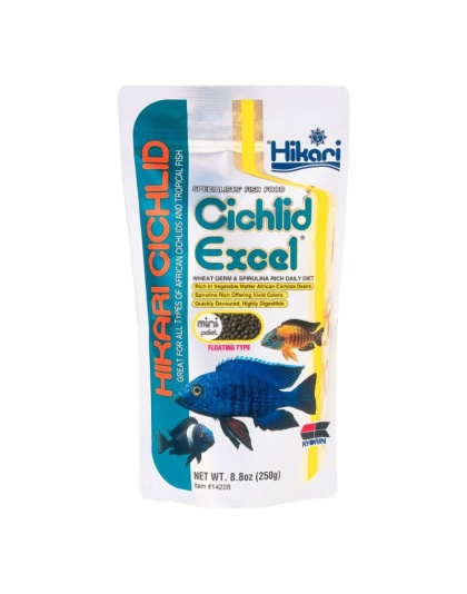 Hikari Cichlid Excel - Mini Pellet - 8 oz