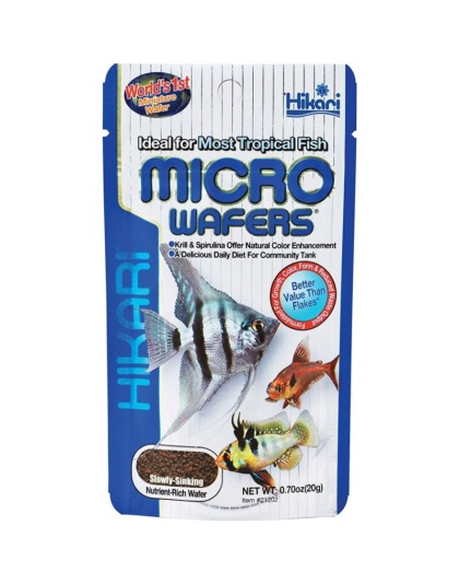 Hikari Micro Wafers for Small & Medium Size Tropical Fish - .7 oz