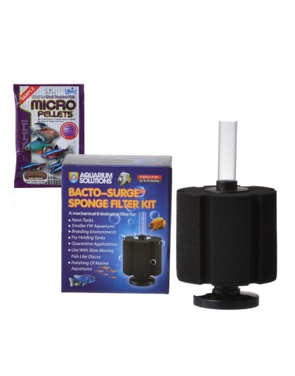 Hikari Aquarium Solutions Bacto-Surge Foam Filter - Large - (Aquariums up to 75 Gallons)