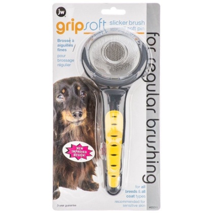 JW Gripsoft Soft Slicker Brush - Small