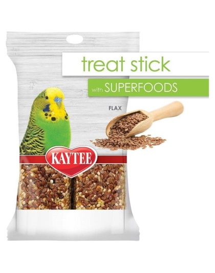 Kaytee Superfoods Avian Treat Stick - Flax - 5.5 oz