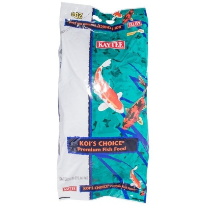 Kaytee Koi's Choice Premium Koi Fish Food - 25 lbs