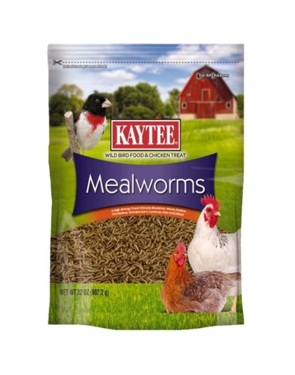 Kaytee Mealworms Bird Food - 32 oz