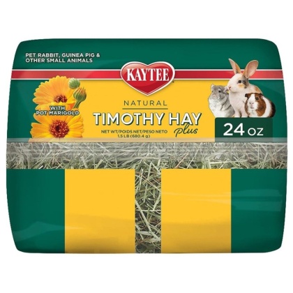 Kaytee Timothy Hay Plus Marigolds - 24 oz