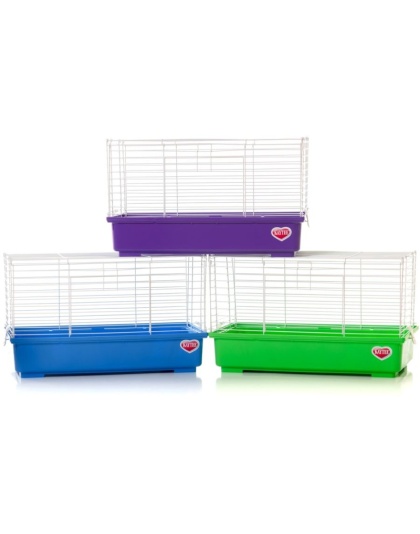 Kaytee My First Home - (Assorted Colors) - Medium - 24"L x 12"W x 14"H (3 Pack)