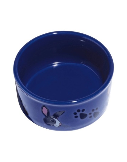 Kaytee Paw Print PetWare Bunny Bowl - 1 Count