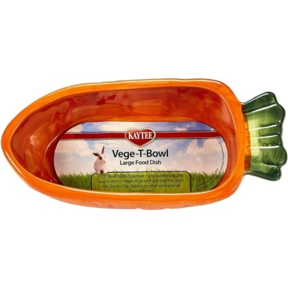 Kaytee Veg-T-Bowl - Carrot - 7.5" Long