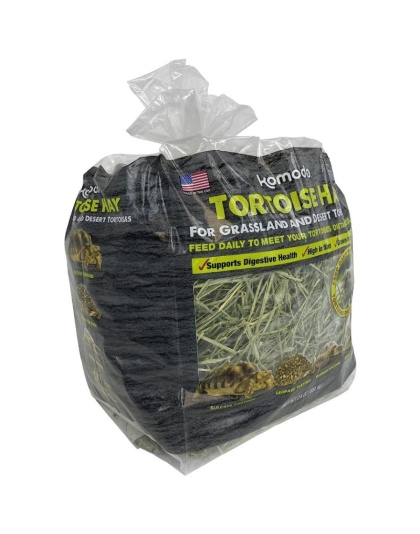 Komodo Tortoise Hay for Grassland and Desert Tortoises - 24 oz