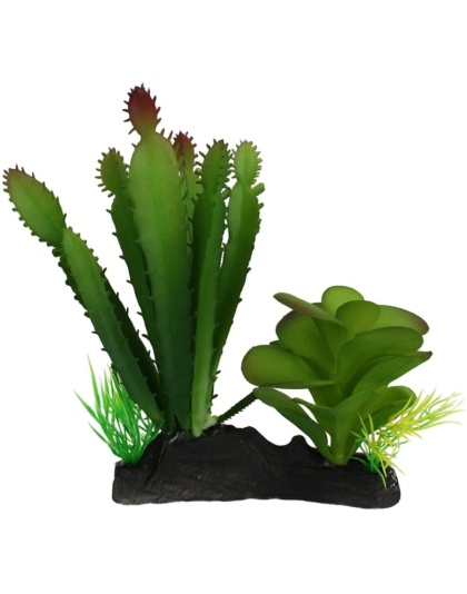 Komodo Succulent and Cactus Habitat Ornament - 1 count