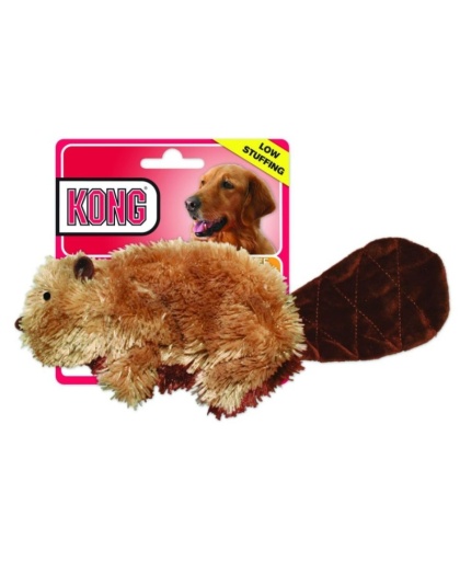 KONG Beaver Dog Toy - Small - 7" Long