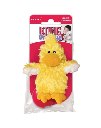 KONG Plush Duckie Dog Toy - X-Small - 4.5"