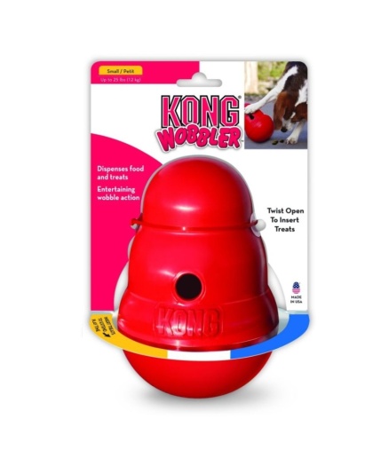 KONG Wobbler Dog Toy - Small (Dogs under 25 lbs)