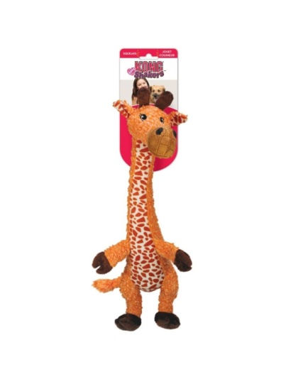 KONG Shakers Luvs Giraffe Dog Toy Large - 1 count