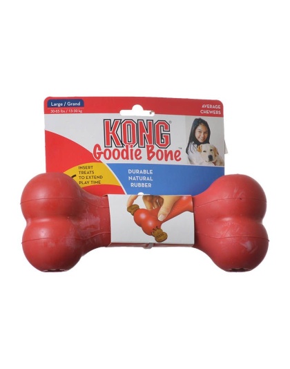 Kong Goodie Bone - Red - Large - 8.5" Long