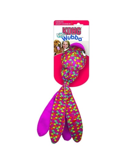 KONG Wubba Finz Pink Dog Toy - Small - 1 count