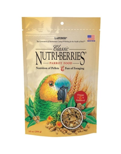 Lafeber Classic Nutri-Berries Parrot Food - 10 oz