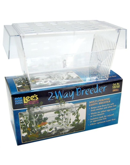 Lees 2-Way Breeding Tank - 6.75"L x 3"W x 3"H