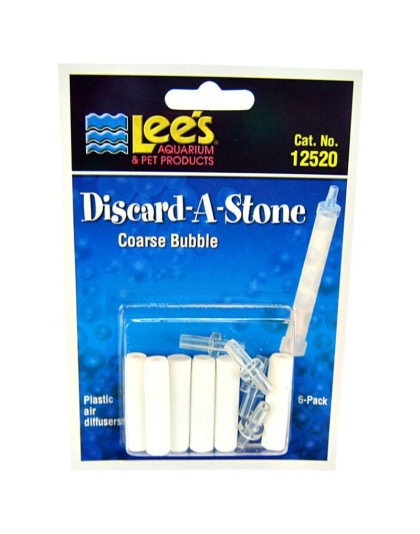 Lees Discard-A-Stone Coarse Bubble - 6 Pack