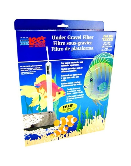 Lees Original Undergravel Filter - 30" Long x 12" Wide or 36" Long x 10" Wide (29 Gallons)