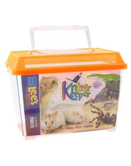 Lees Kritter Keeper with Lid - Small - 9.13"L x 6"W x 6.63"H
