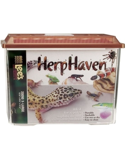 Lees HerpHaven Terrarium - Rectangular - X-Large - 15.75"L x 9.47"W x 12.5"H