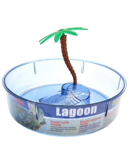 Lees Turtle Lagoon - Assorted Shapes - Round - 8" Diameter