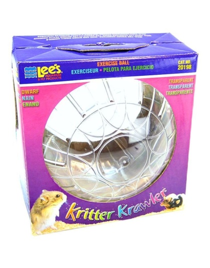 Lees Kritter Krawler - Clear - Mini - 3" Diameter